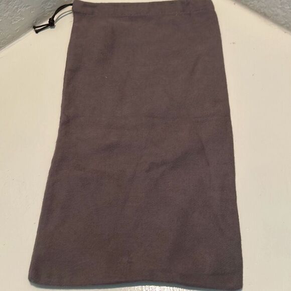 Bottega Veneta Drawstring Top Dust Cover Brown Logo Travel Storage Bag - Picture 3 of 6